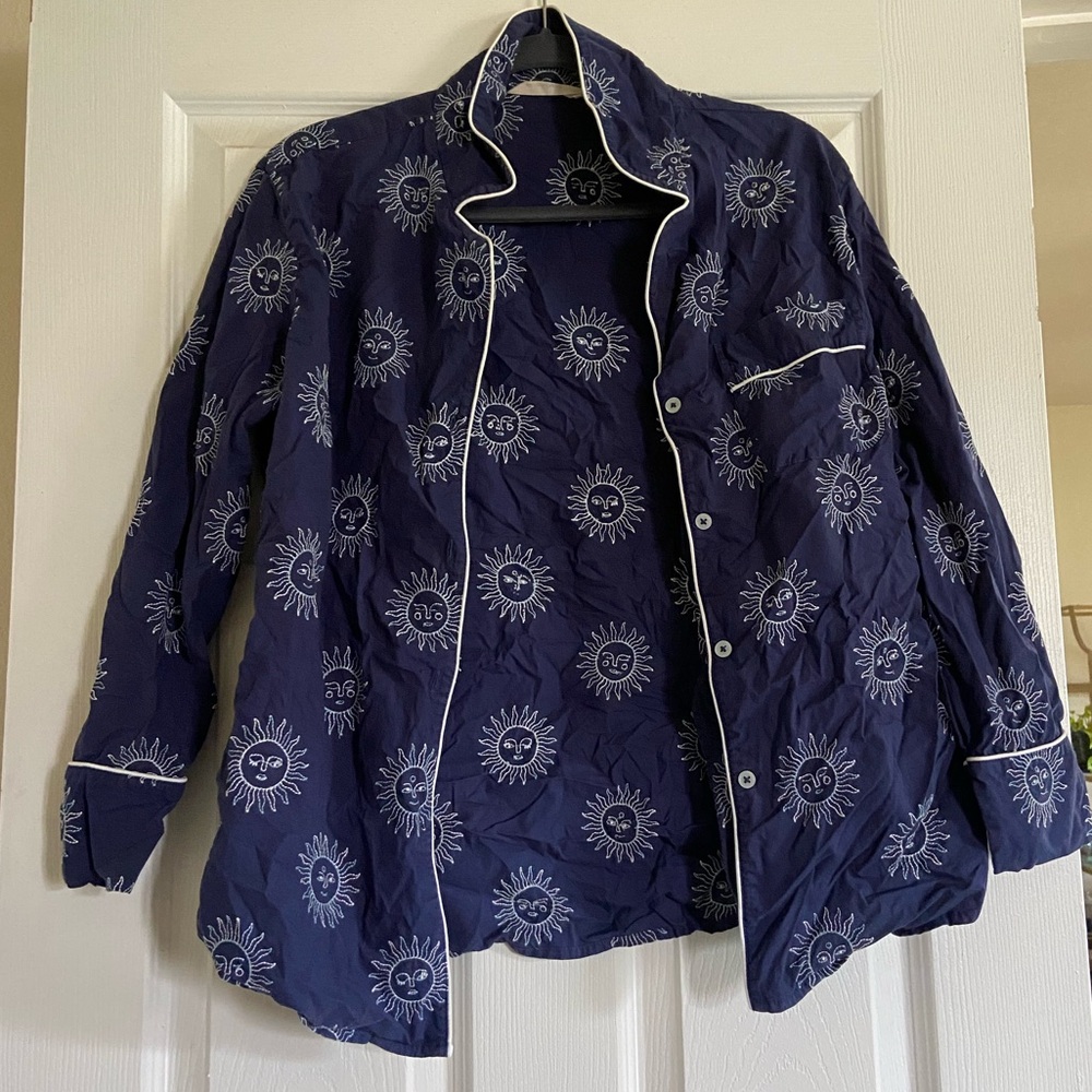 Printfresh sun motif pajama set